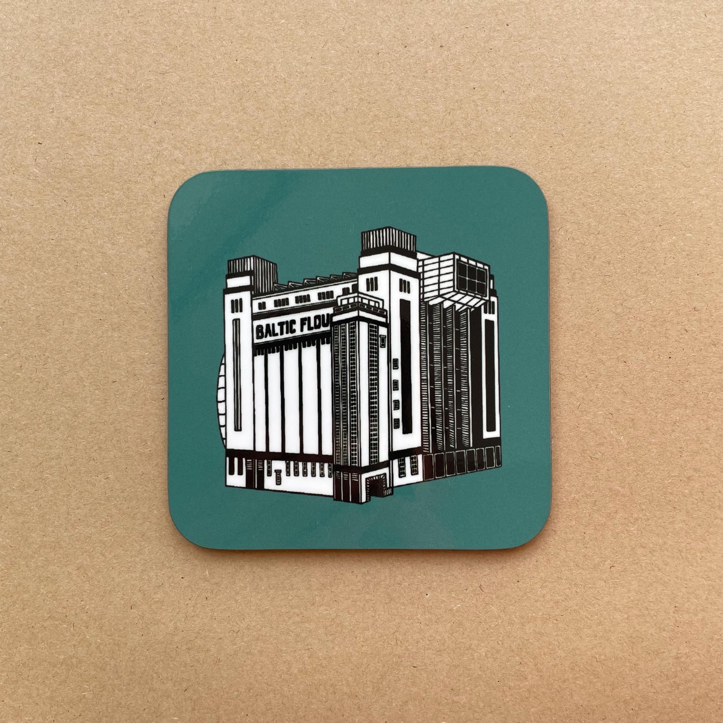 Set of 4 Newcastle Upon Tyne Landmarks Coasters