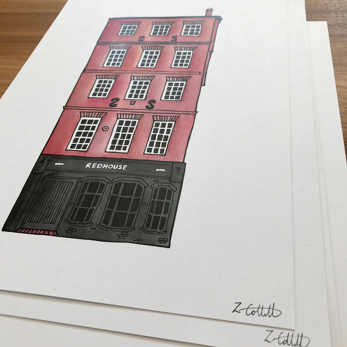 The Redhouse, Newcastle Upon Tyne Art Print