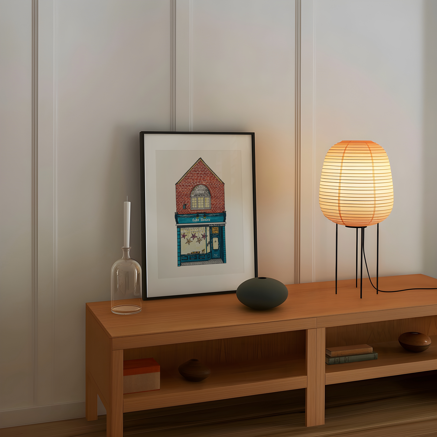 Cake Stories, Jesmond, Newcastle Upon Tyne Art Print