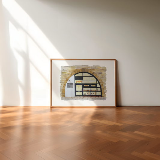 Sorcerer Coffee, Newcastle Upon Tyne Art Print