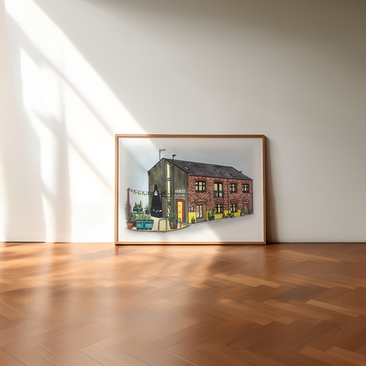 Ernest, Ouseburn, Newcastle Upon Tyne Art Print