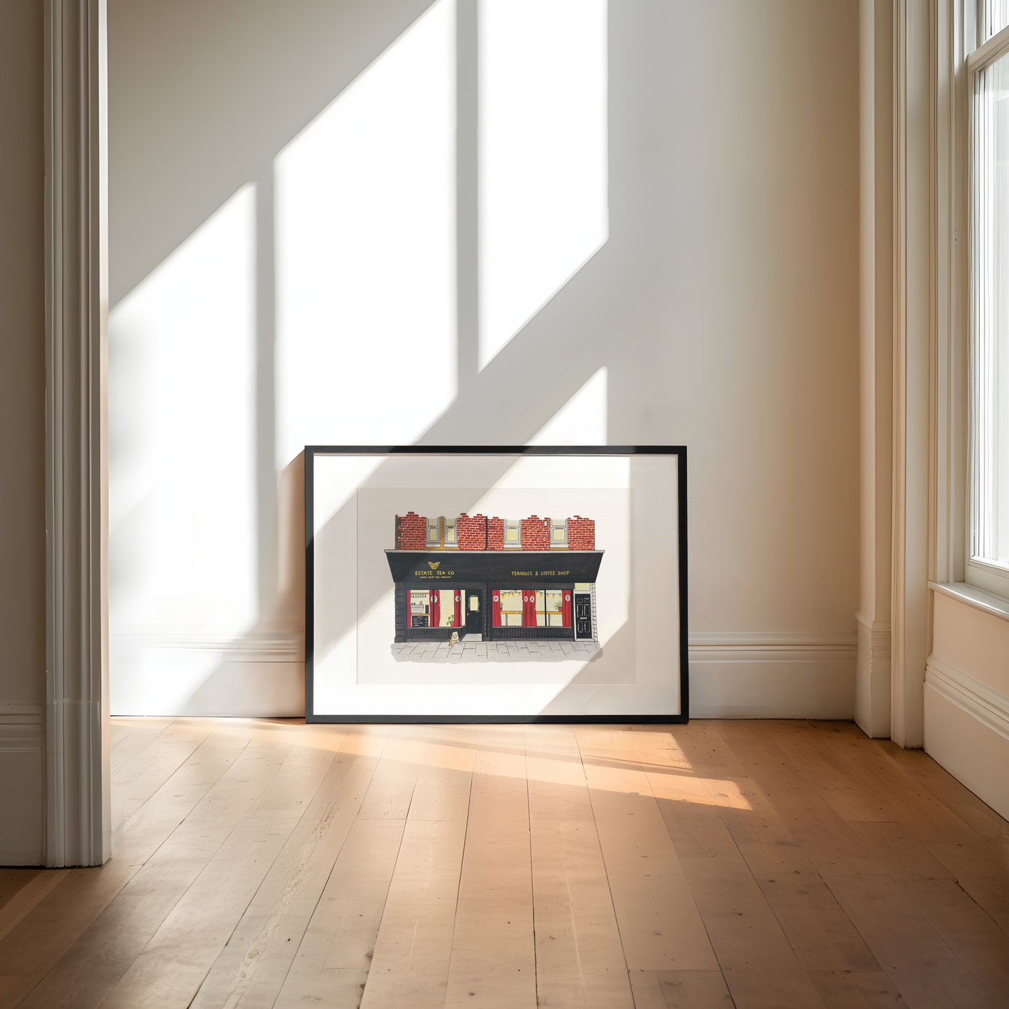 Estate Tea, Heaton, Newcastle Upon Tyne Art Print