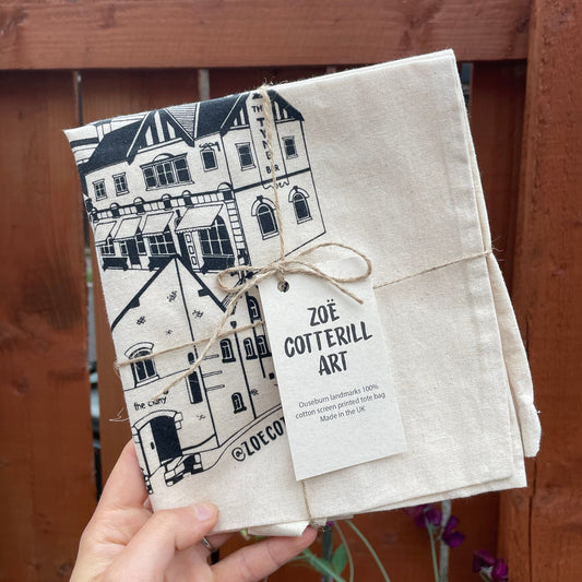 Ouseburn Pubs Newcastle Upon Tyne Cotton Tote Bag