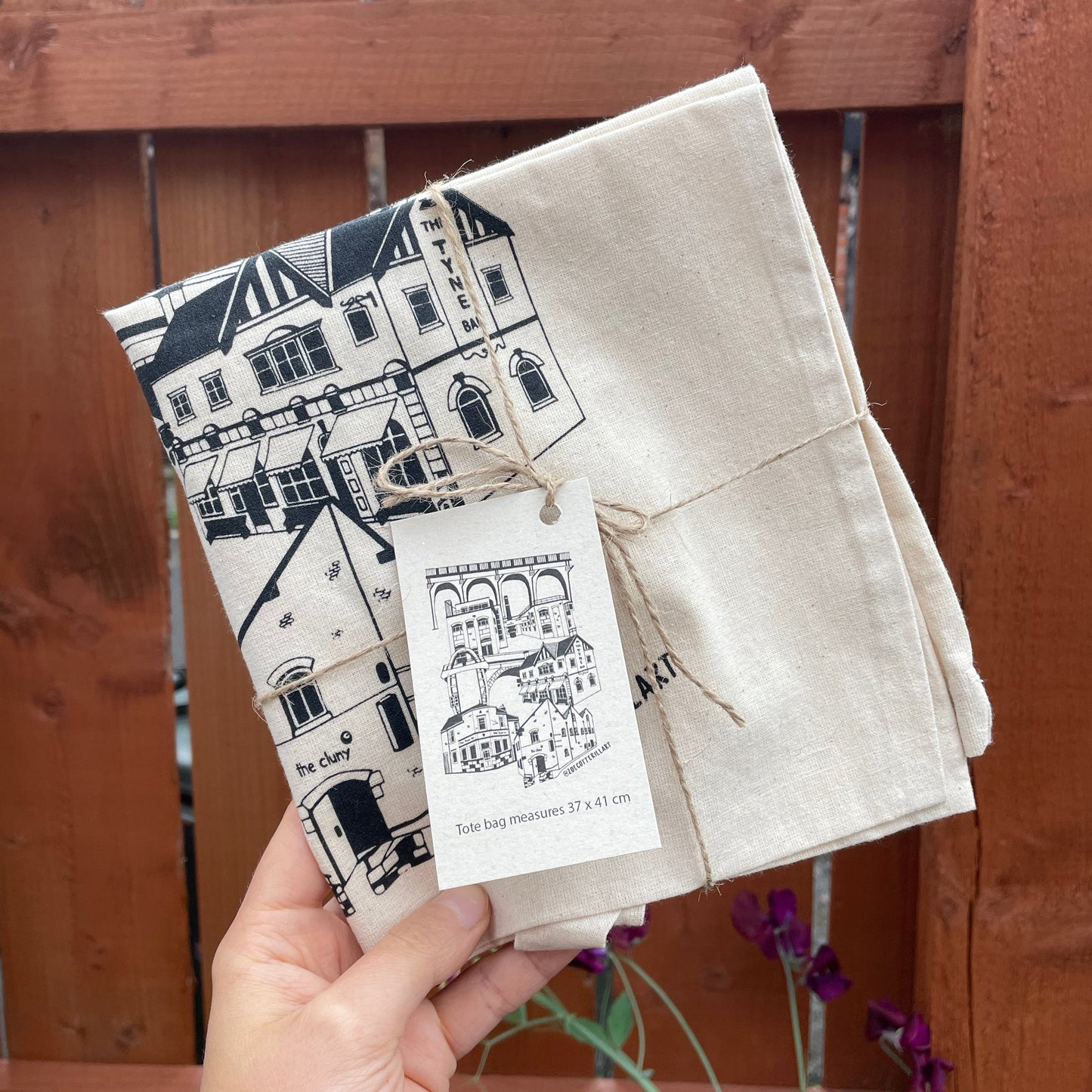 Ouseburn Pubs Newcastle Upon Tyne Cotton Tote Bag