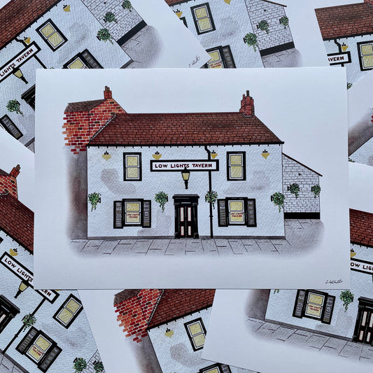 Low Lights Tavern, North Shields, Newcastle Upon Tyne Art Print