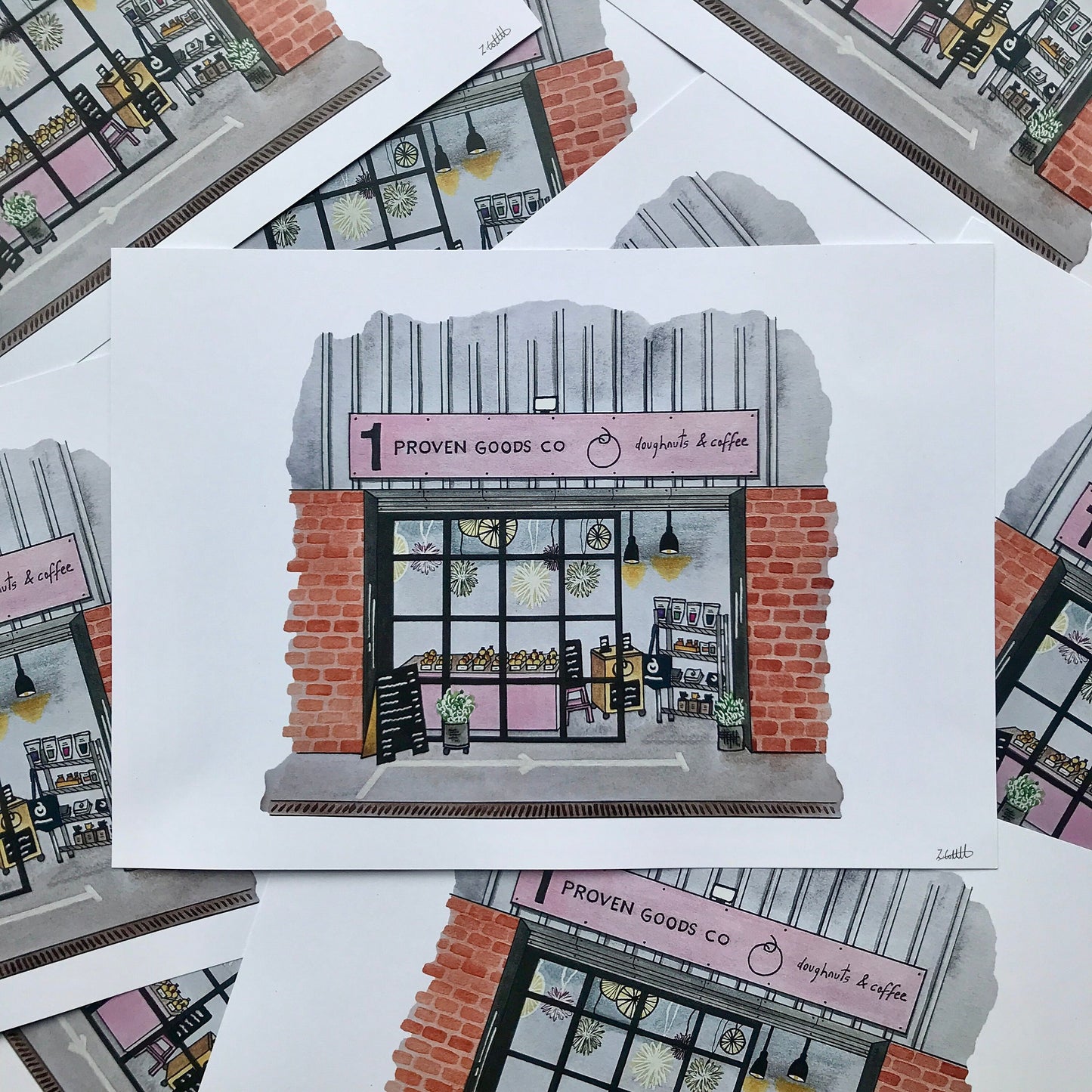 Proven Goods, Newcastle Upon Tyne Art Print