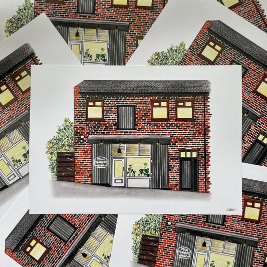 Three Tanners Bank, North Shields, Newcastle Upon Tyne Art Print