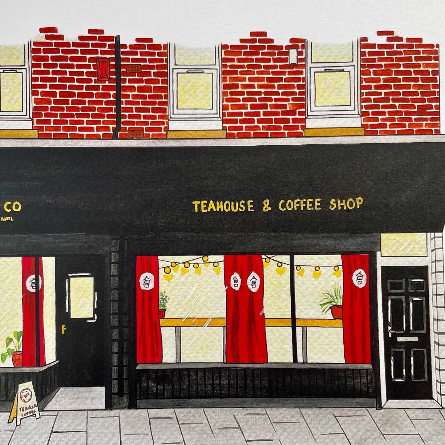 Estate Tea, Heaton, Newcastle Upon Tyne Art Print