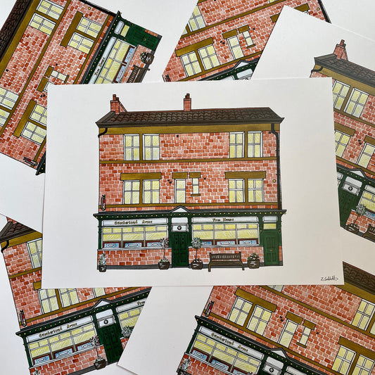 The Cumberland Arms, Ouseburn, Newcastle Upon Tyne Art Print