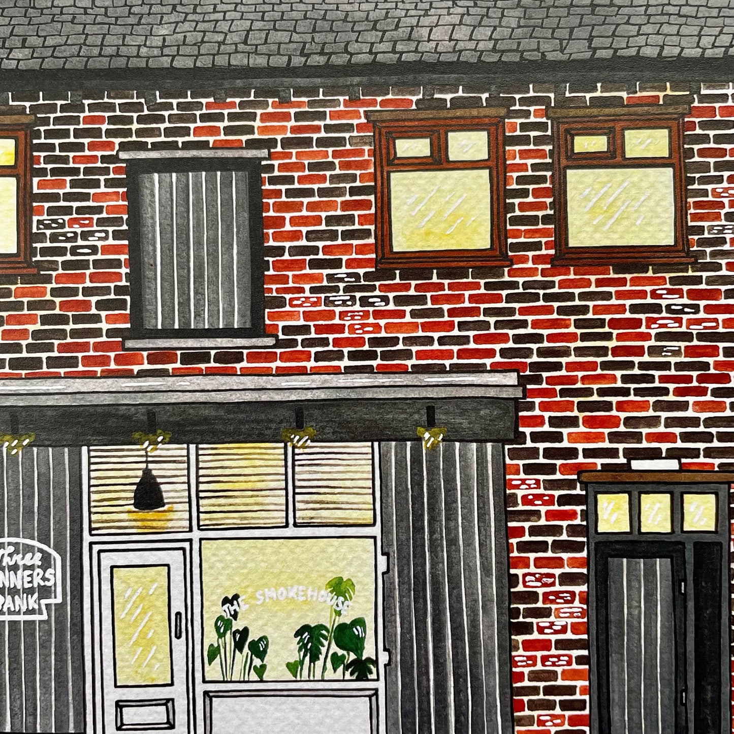 Three Tanners Bank, North Shields, Newcastle Upon Tyne Art Print