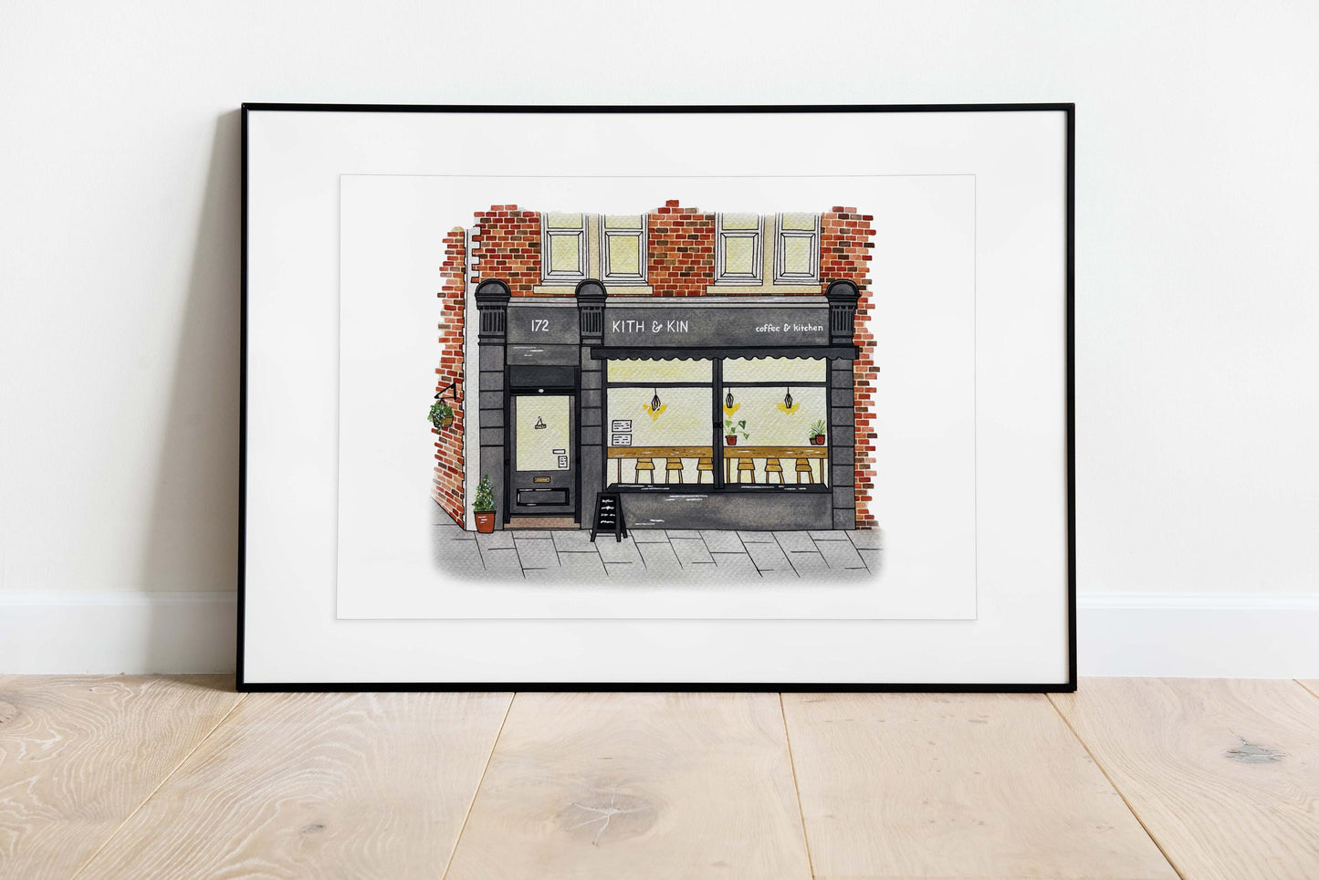 Kith & Kin, Whitley Bay, Art Print