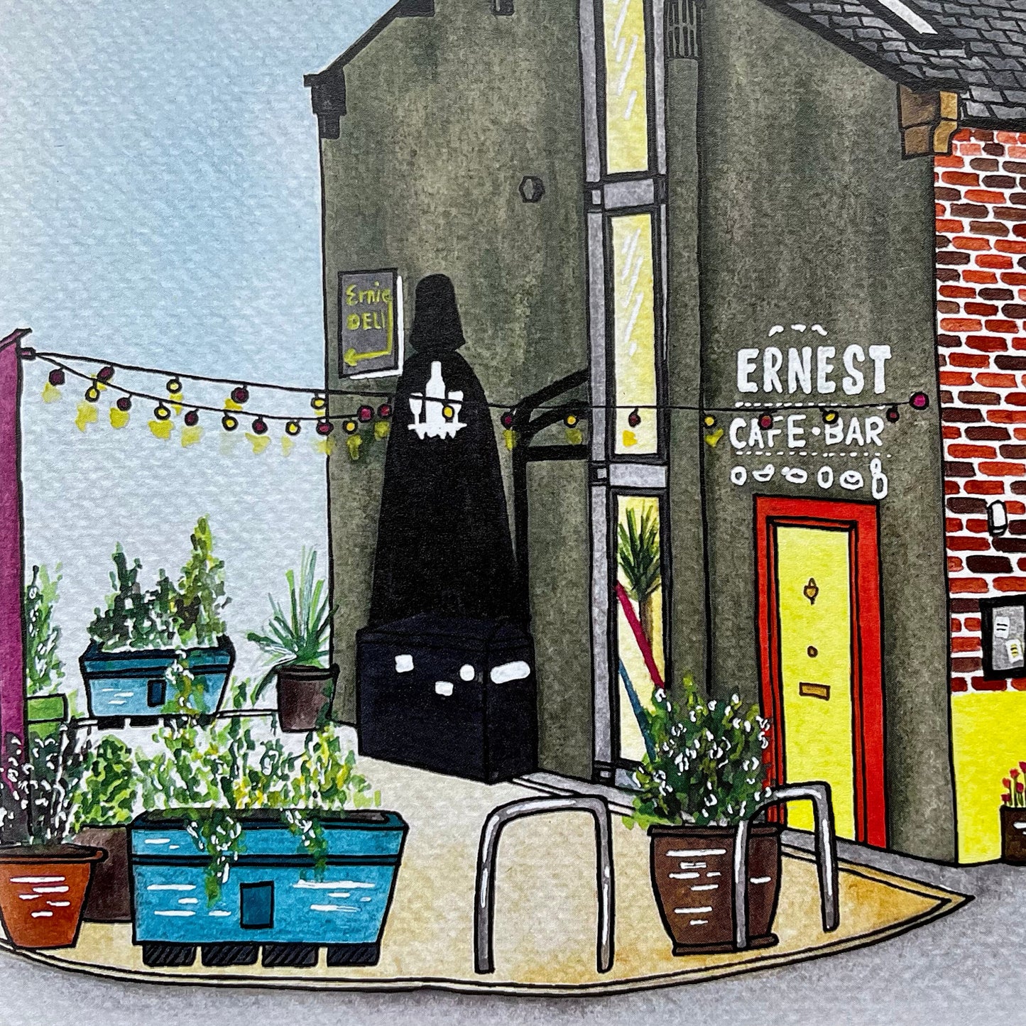 Ernest, Ouseburn, Newcastle Upon Tyne Art Print