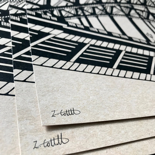 The Tyne Bridge, Newcastle Upon Tyne Art Print
