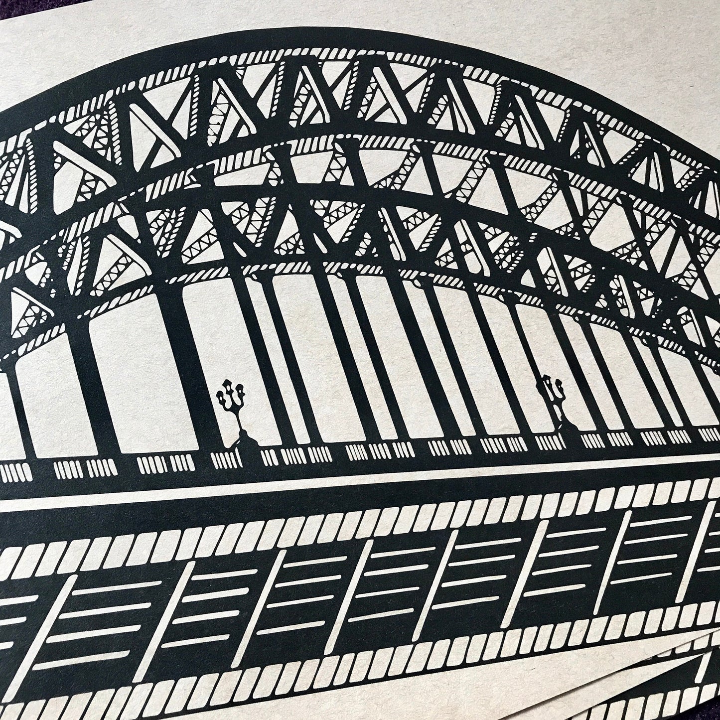 The Tyne Bridge, Newcastle Upon Tyne Art Print