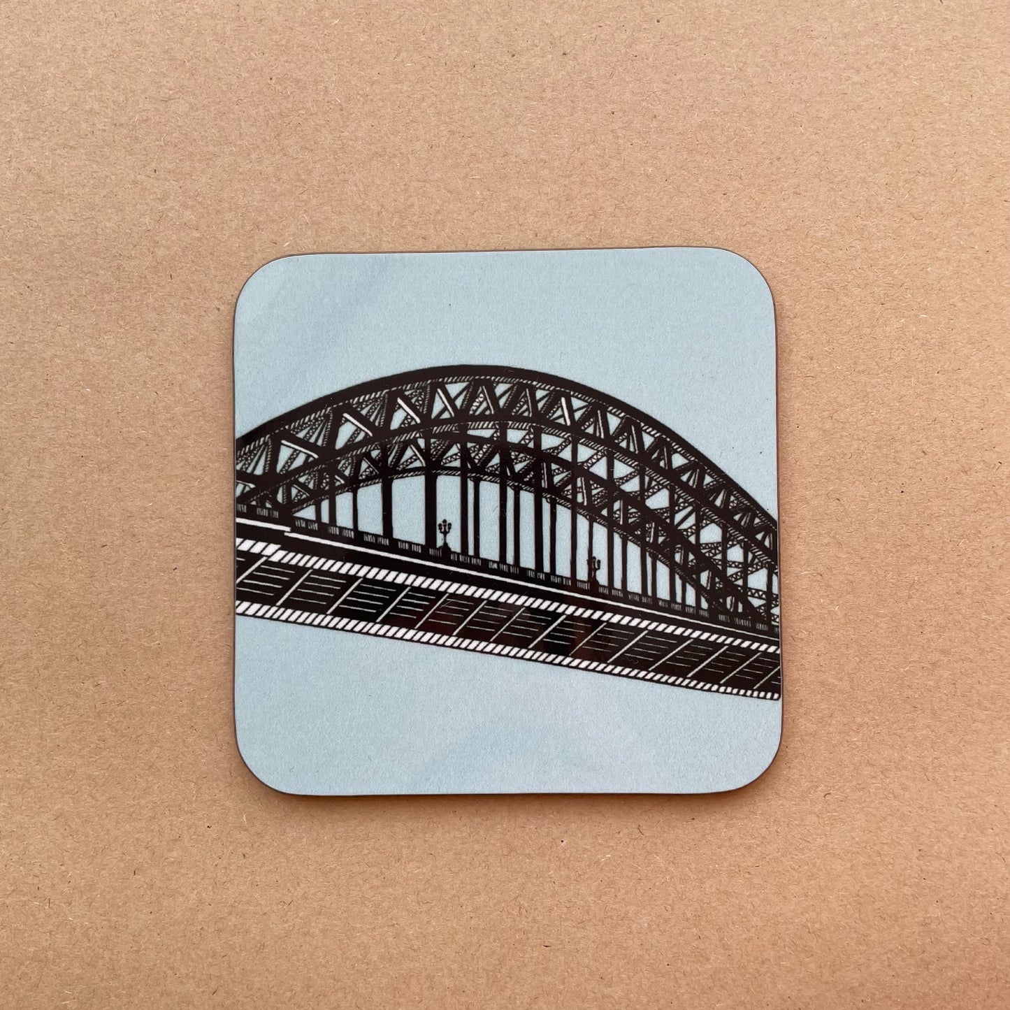 Set of 4 Newcastle Upon Tyne Landmarks Coasters