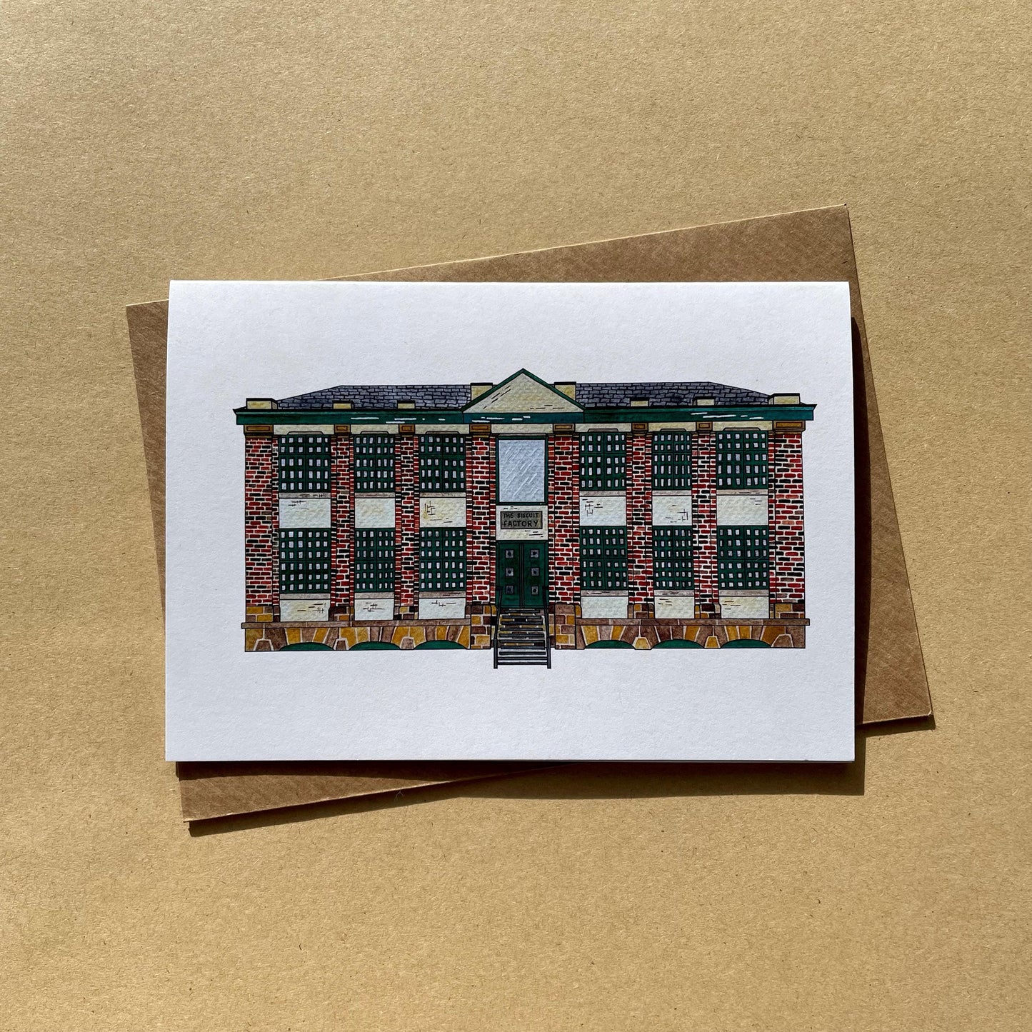 The Biscuit Factory, Newcastle Upon Tyne Greetings Card