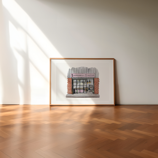 Proven Goods, Newcastle Upon Tyne Art Print