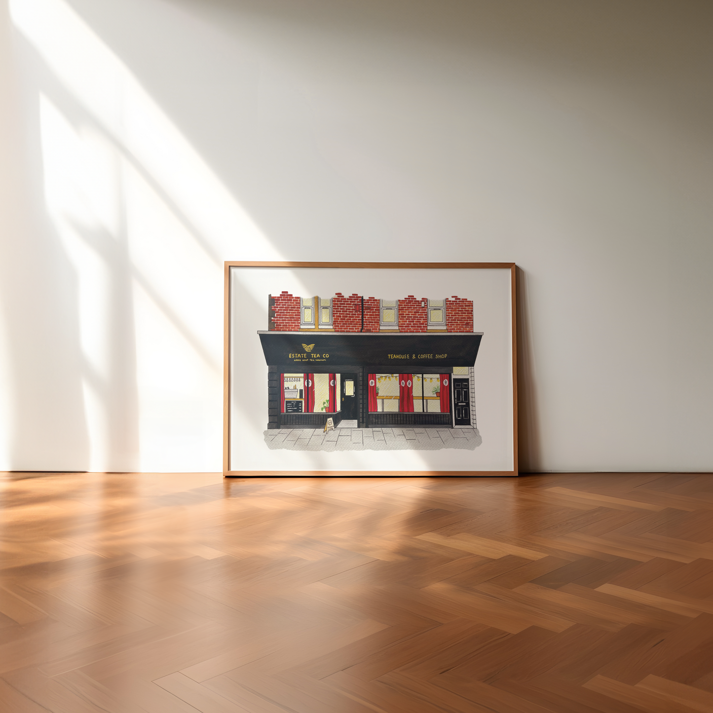 Estate Tea, Heaton, Newcastle Upon Tyne Art Print