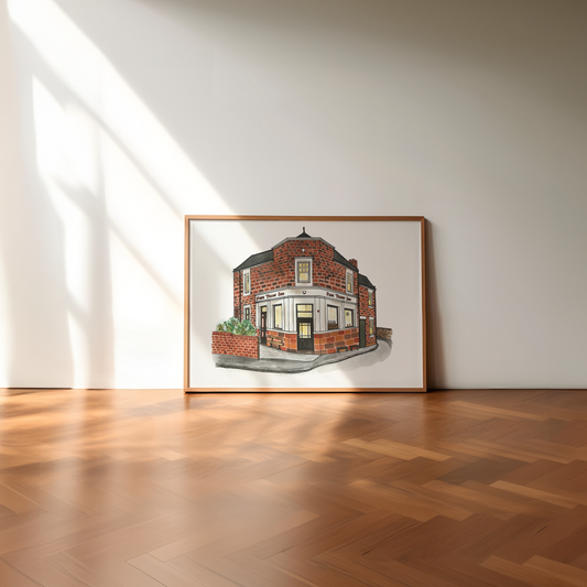 The Free Trade Inn, Ouseburn, Newcastle Upon Tyne Art Print
