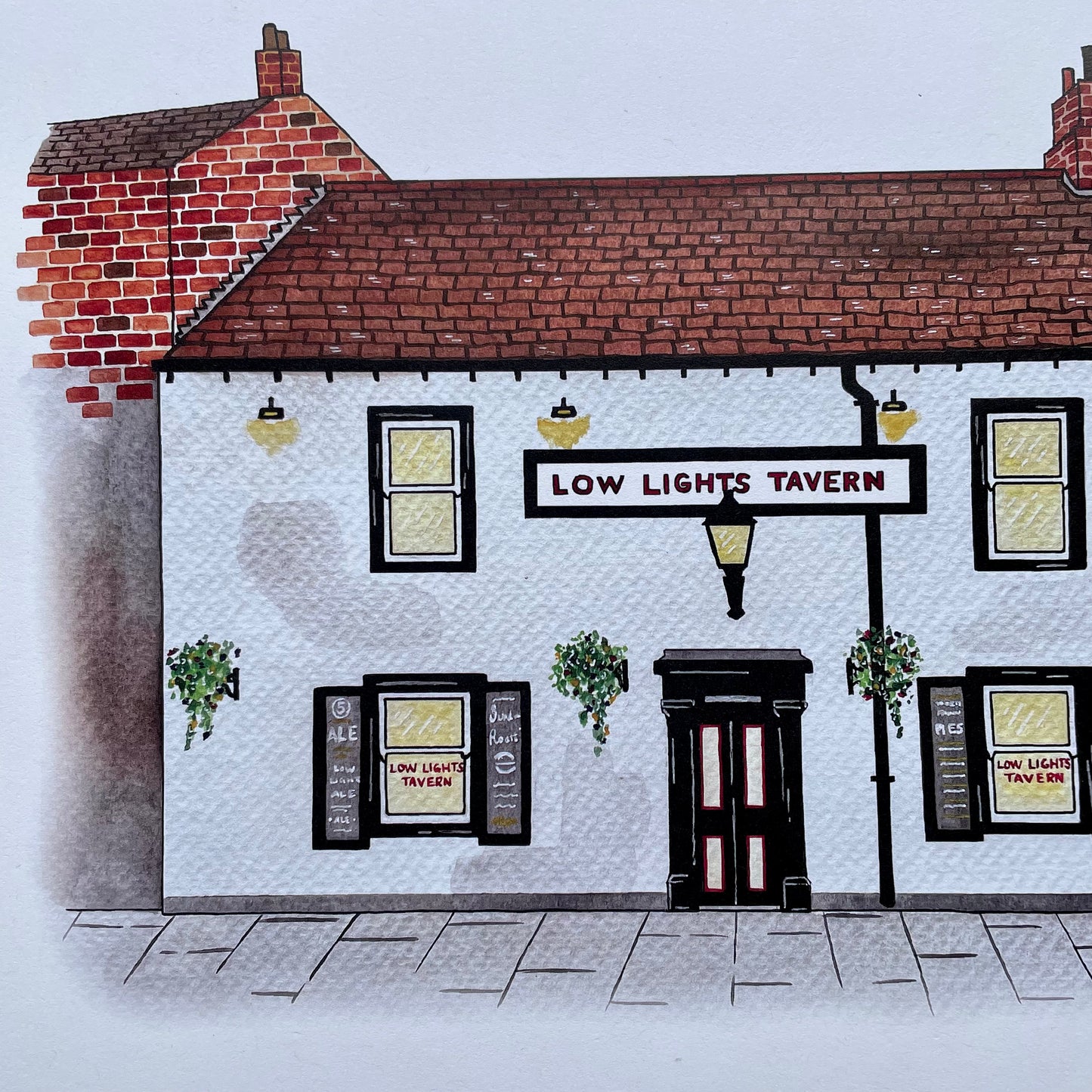 Low Lights Tavern, North Shields, Newcastle Upon Tyne Art Print