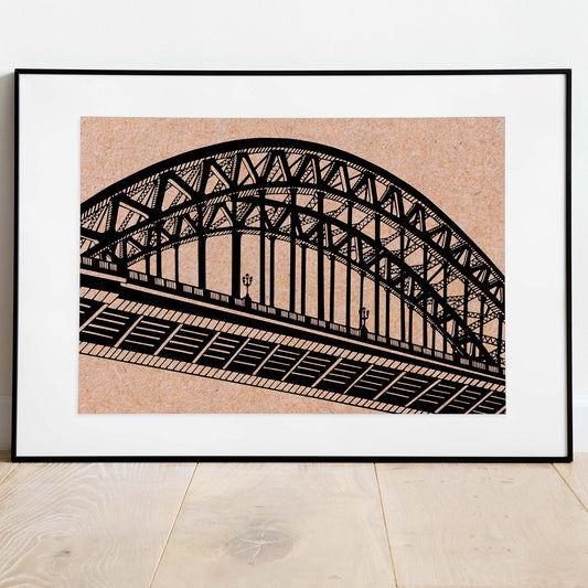 The Tyne Bridge, Newcastle Upon Tyne Art Print